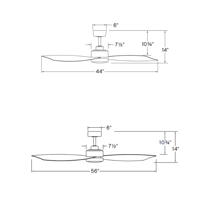 Hinkley Iver Smart Ceiling Fan with Light (view 4)