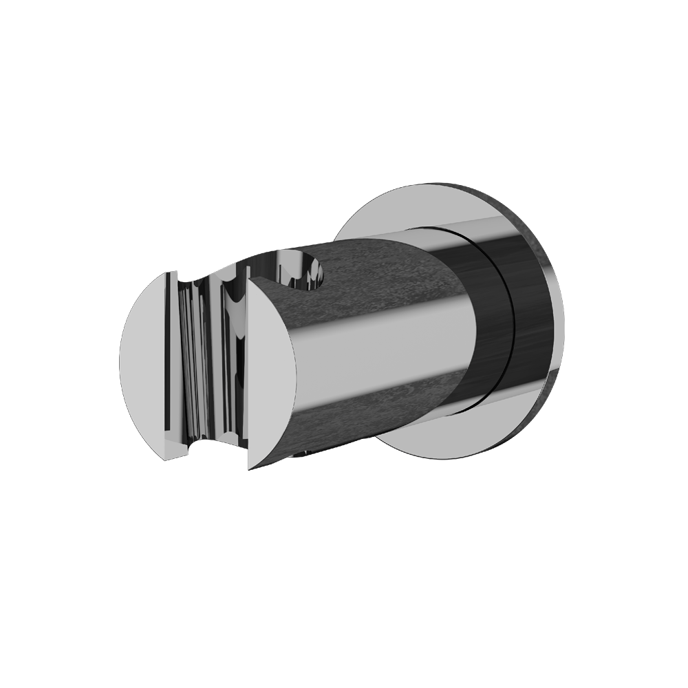 MGS Bagno Stainless Steel Wall Outlet with Bracket