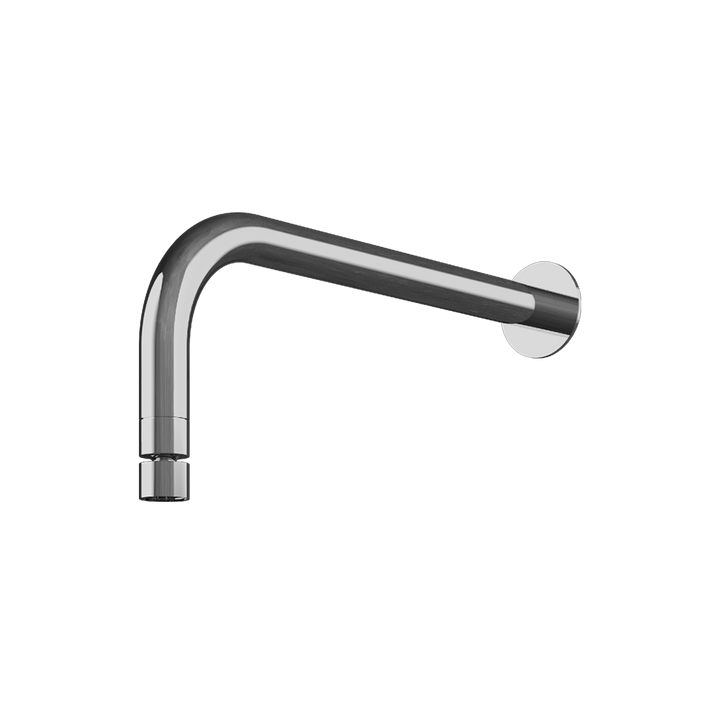 MGS Bagno 17 1/2" Wall mount Shower Arm and Flange