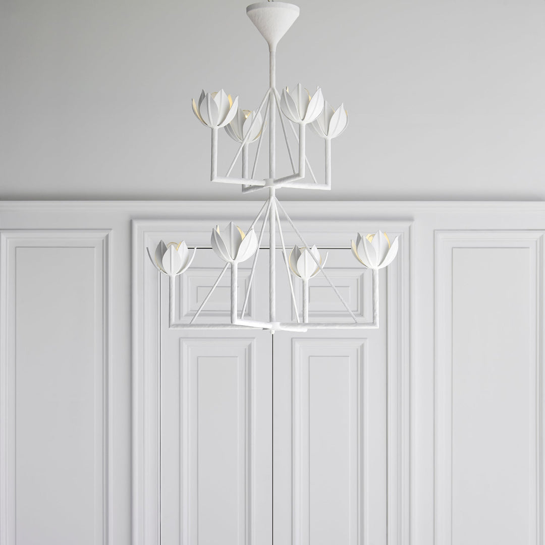 Visual Comfort Signature Alberto Two Tier Chandelier (view 3)