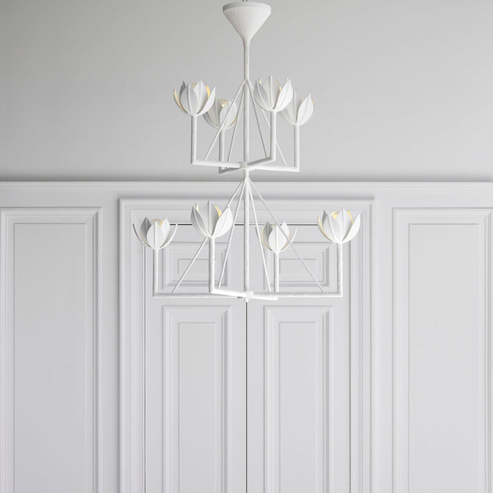 Visual Comfort Signature Alberto Two Tier Chandelier (view 3)