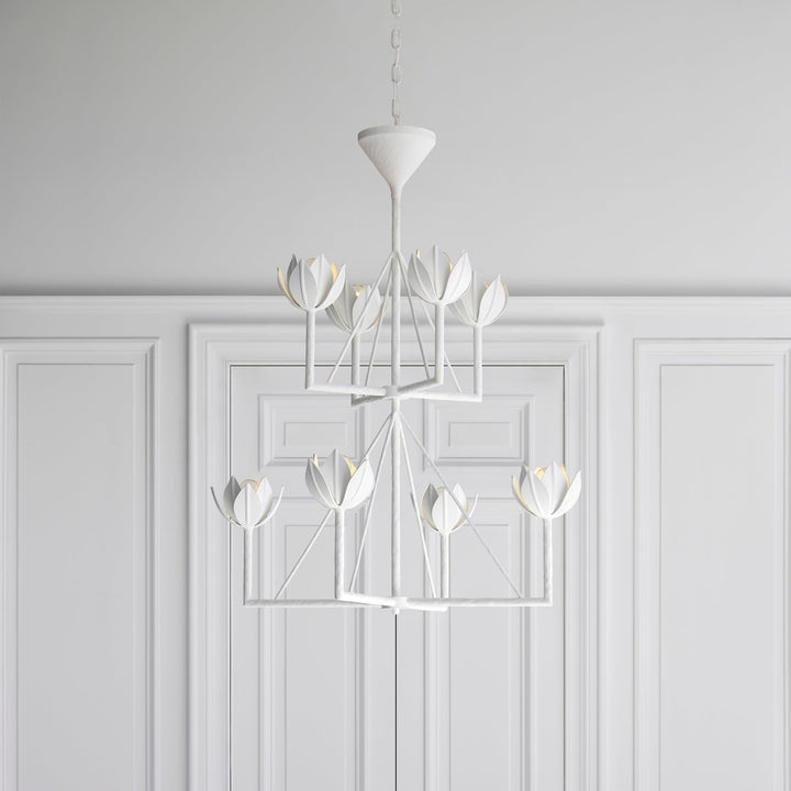 Visual Comfort Signature Alberto Two Tier Chandelier (view 2)