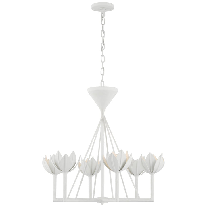 Visual Comfort Signature Alberto Low Chandelier (view 2)
