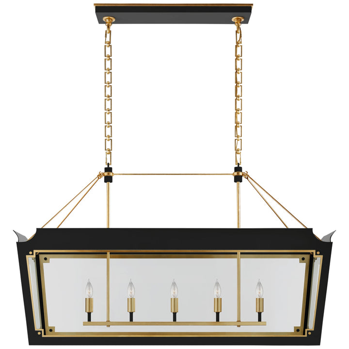 Visual Comfort Signature Caddo Linear Pendant (view 2)