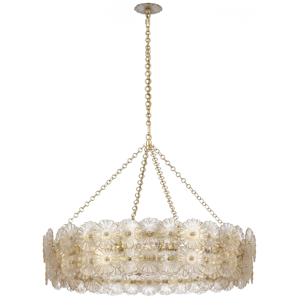 Visual Comfort Signature Gianna Ring Chandelier in Gild (view 2)