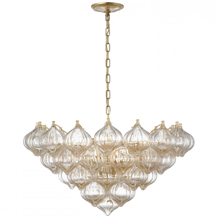Visual Comfort Signature Caselli Chandelier in Gild (view 2)