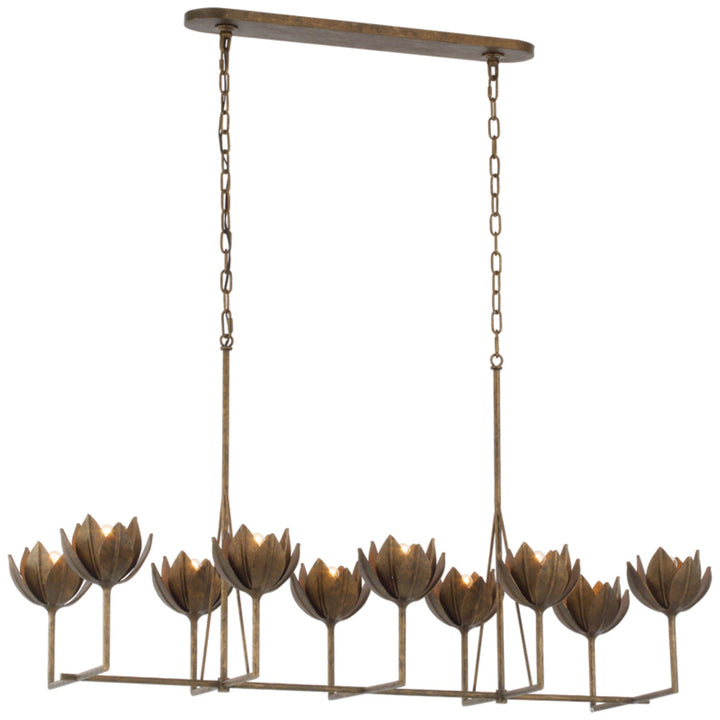 Visual Comfort Signature Alberto Linear Chandelier (view 2)