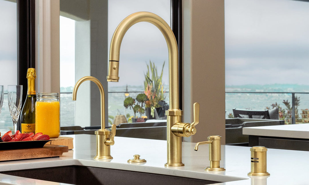 California Faucets Pull-Down Kitchen Faucet