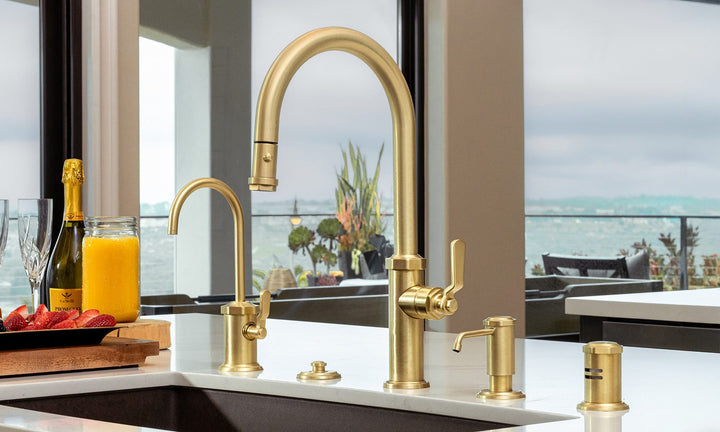 California Faucets Pull-Down Kitchen Faucet