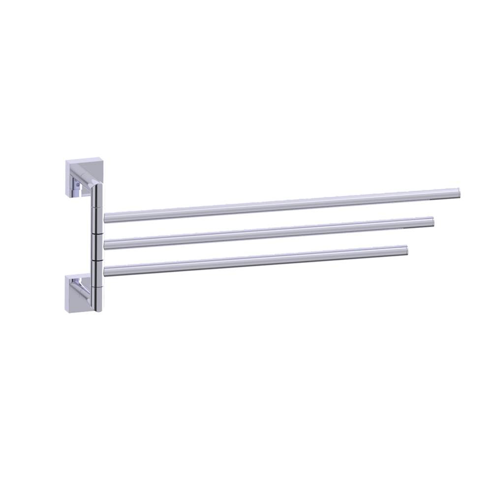 Kartners Madrid 16" Triple Towel Holder Swivel