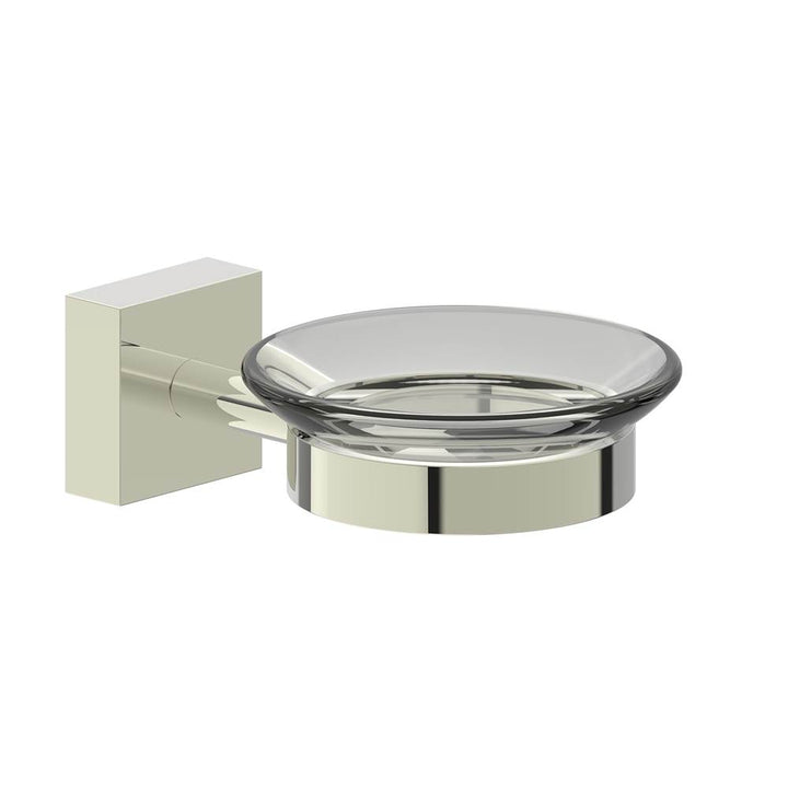 Kartners Madrid Wall Mounted Soap Dish with Frosted Glass