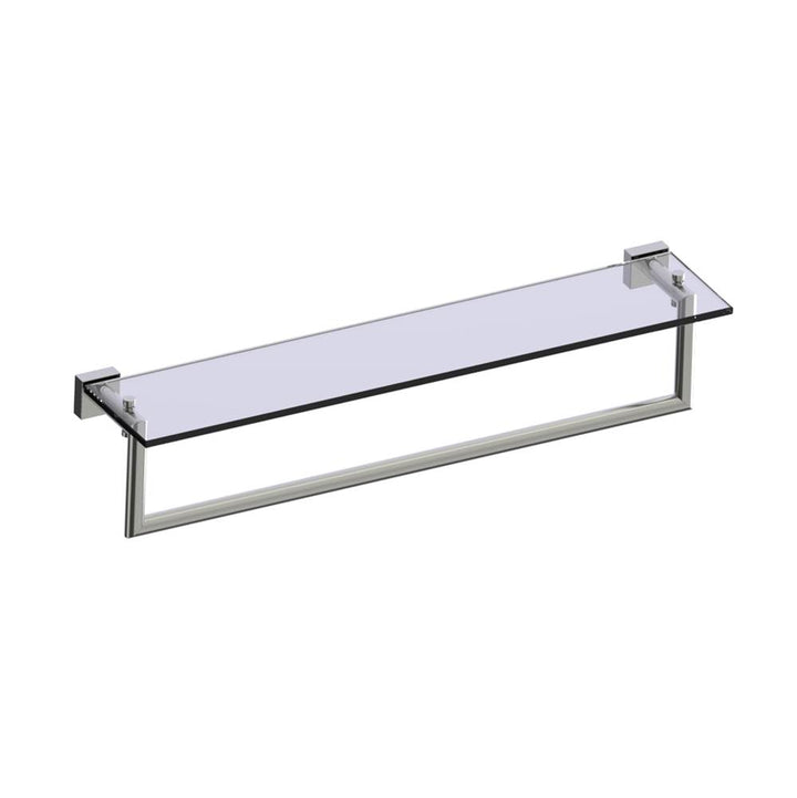 Kartners Madrid Glass Shelf with Towel Rail