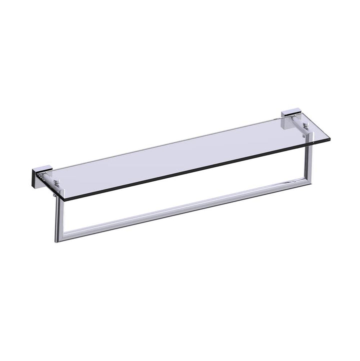 Kartners Madrid Glass Shelf with Towel Rail