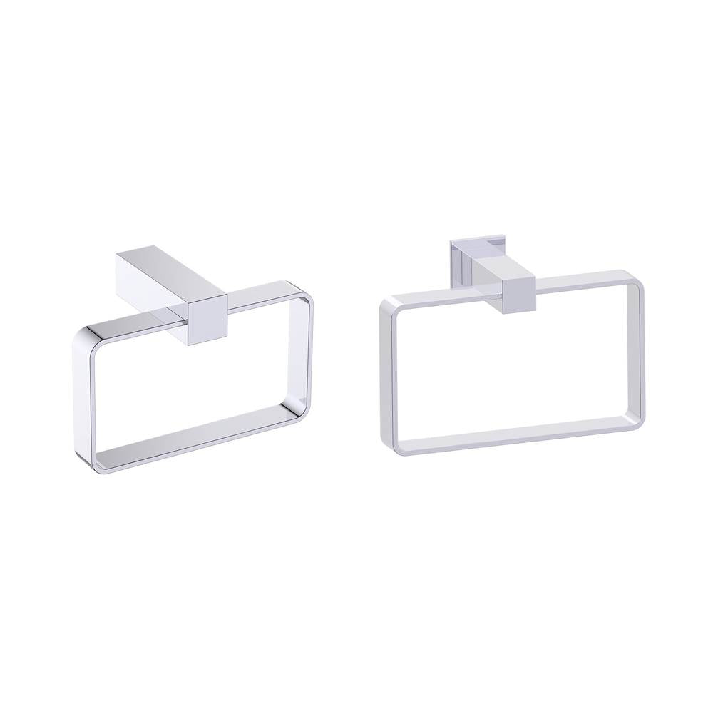 Kartners Lisbon Rectangular Towel Ring