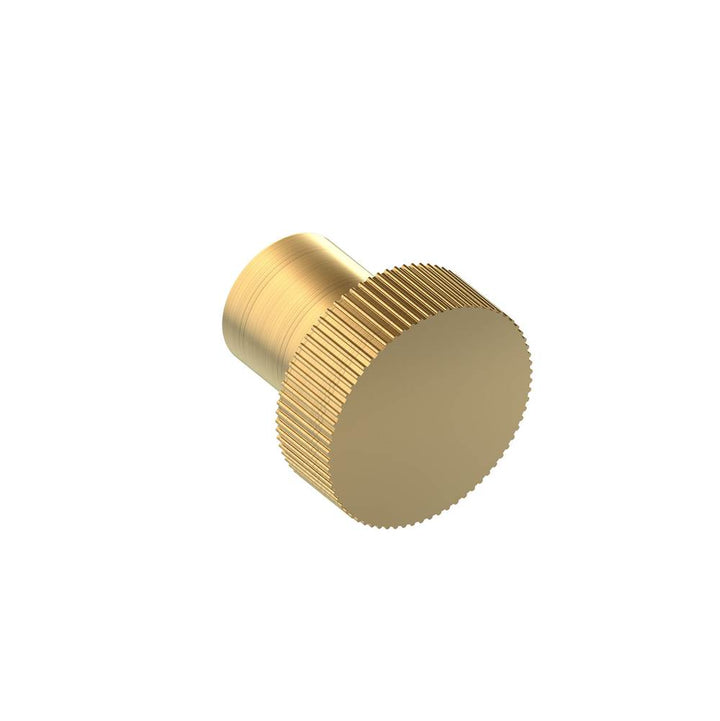 Kartners Straight Knurled Cabinet Knob