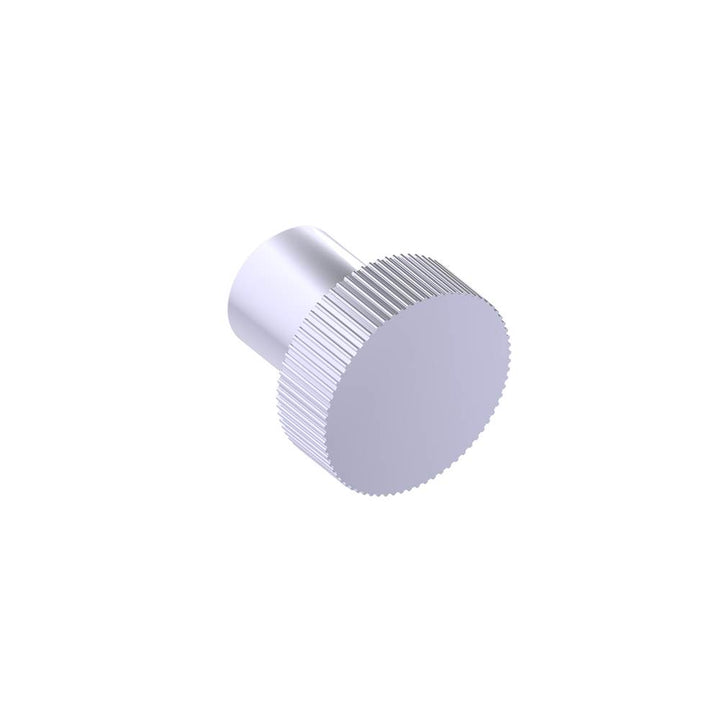 Kartners Straight Knurled Cabinet Knob