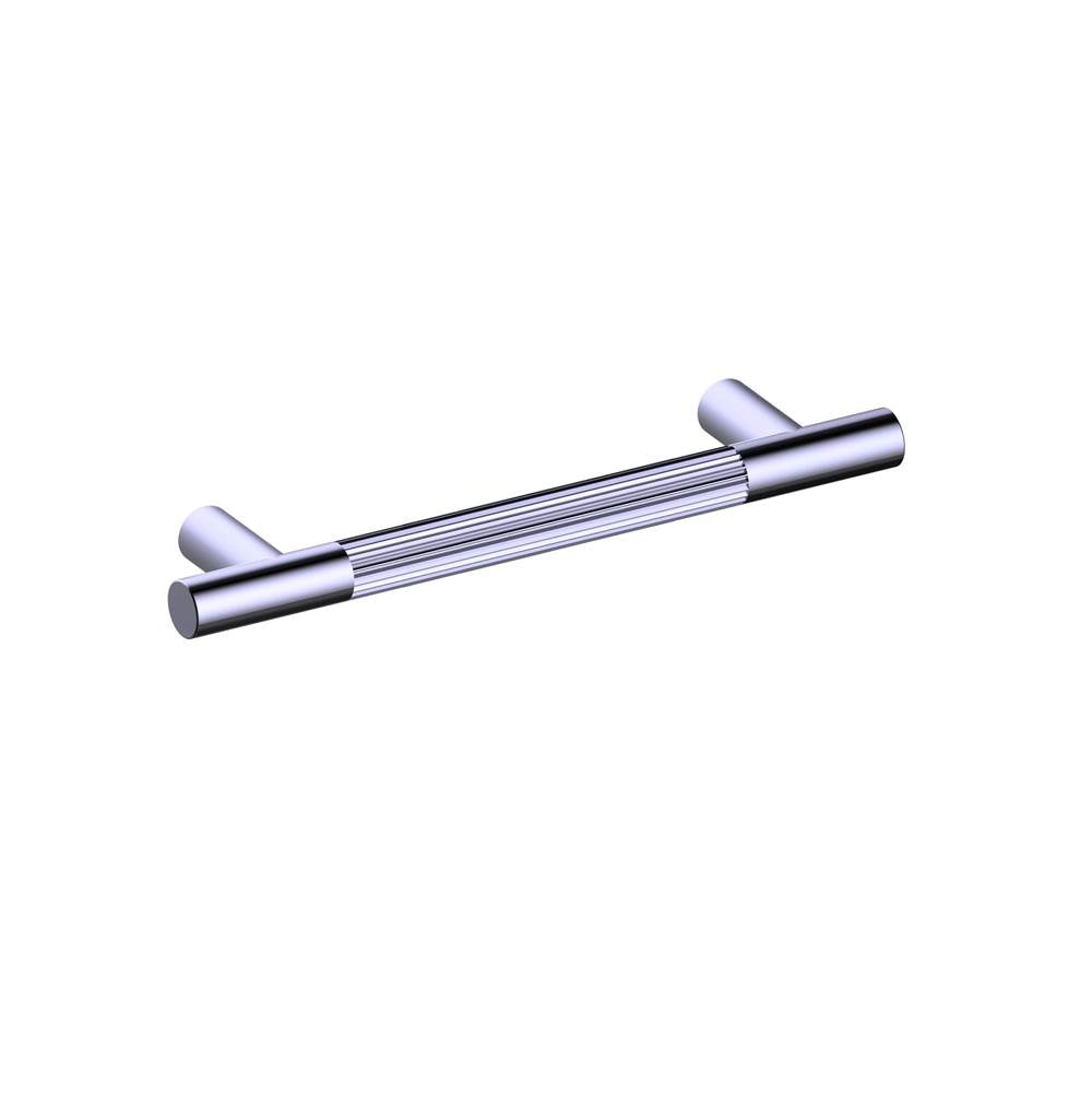 Kartners Straight Knurled Cabinet Pull