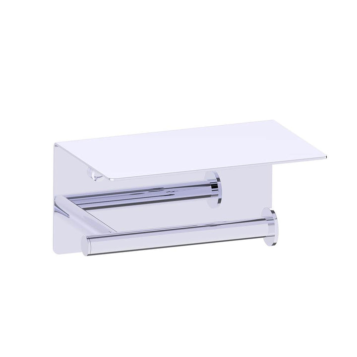 Kartners Builders Toilet Paper Holder with Shelf