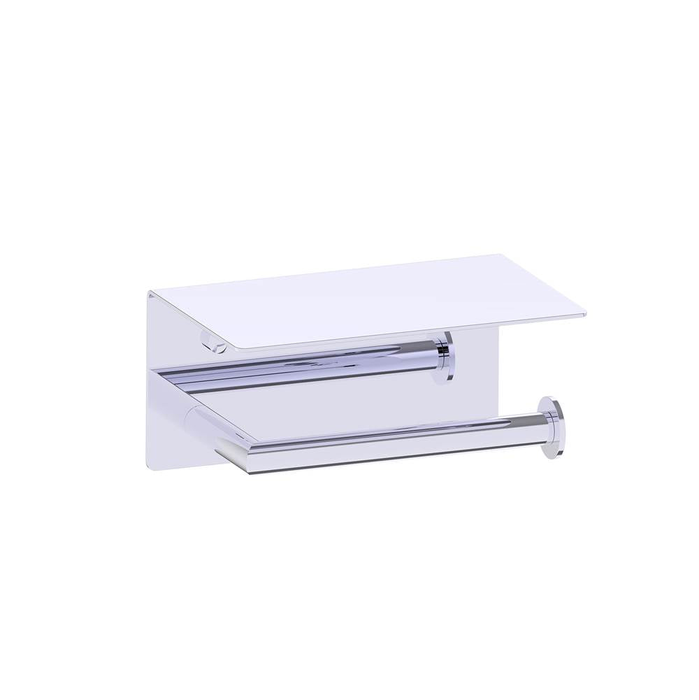Kartners Builders Toilet Paper Holder with Shelf