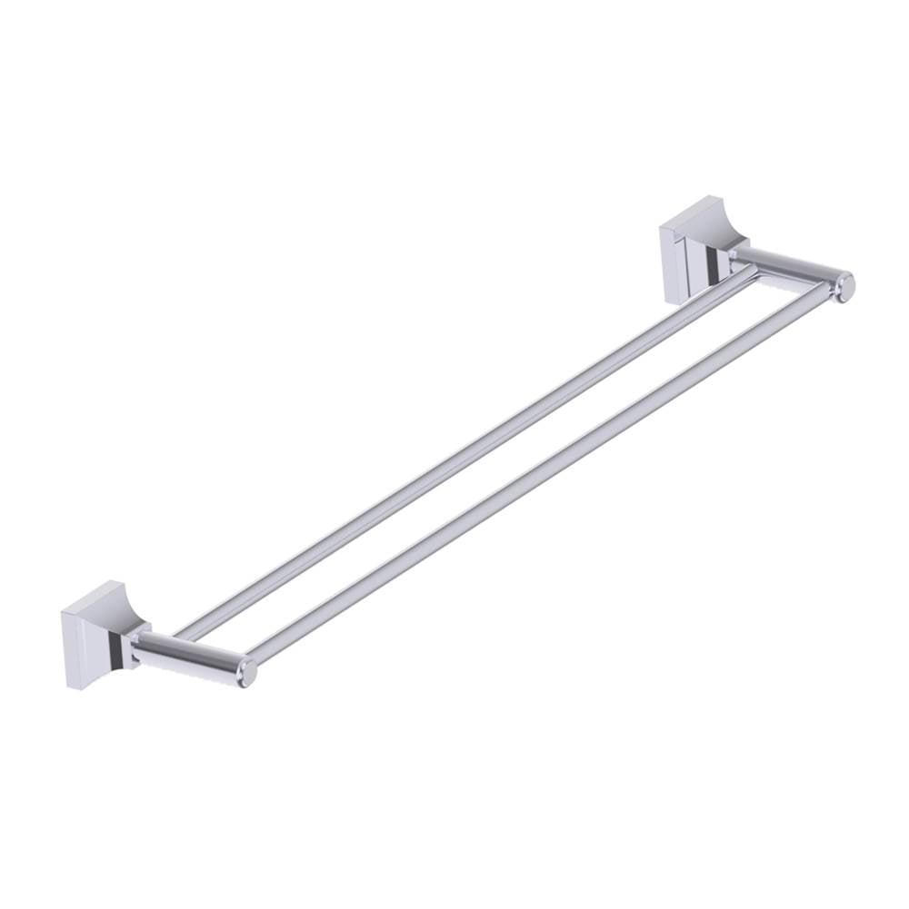 Kartners Glasgow 24" Double Bathroom Towel Bar