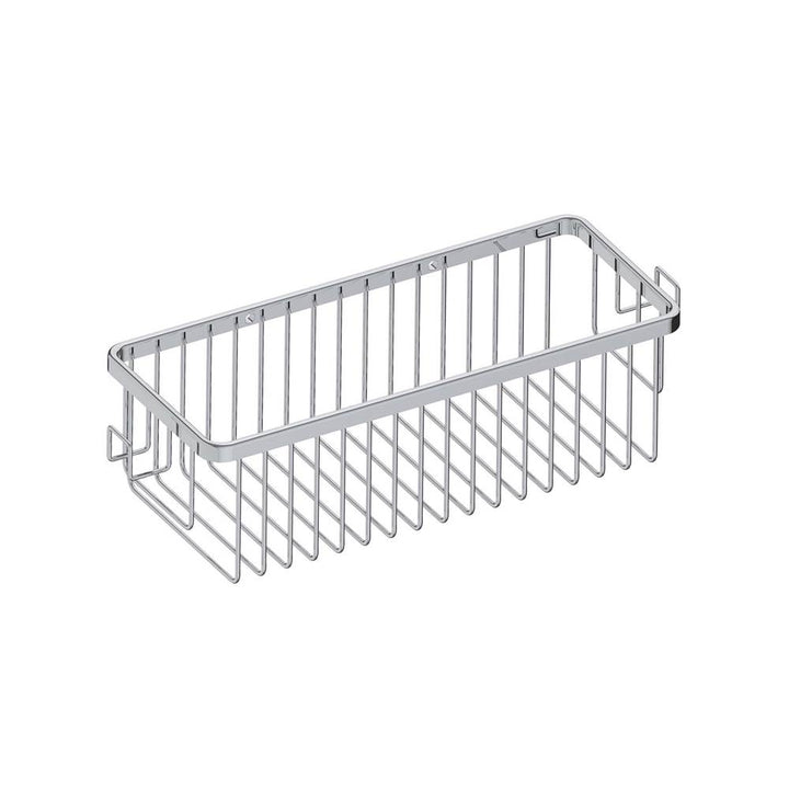 Kartners Bath & Shower Baskets Single Wire Basket with Hooks