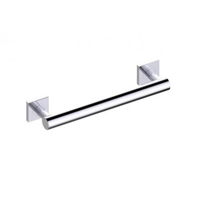 Kartners 9400 Series 18" Round Grab Bar with Square Rosettes 35mm