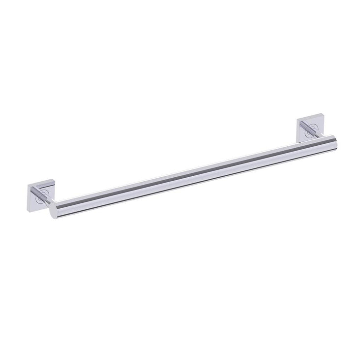 Kartners 9400 Series 18" Round Grab Bar with Square Rosettes 35mm