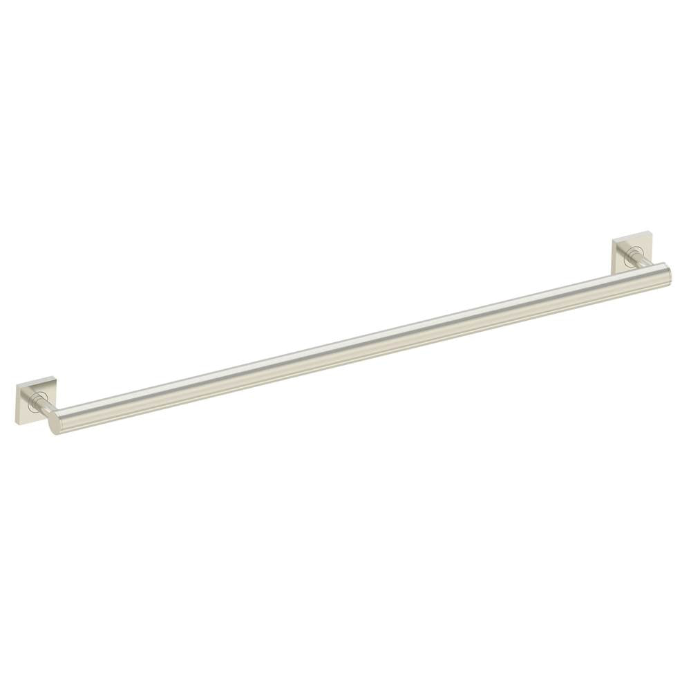 Kartners 9400 Series 18" Round Grab Bar with Square Rosettes 35mm