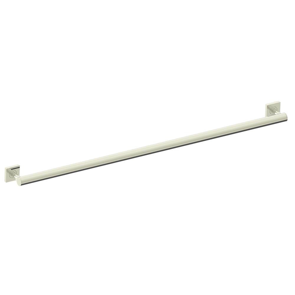 Kartners 9400 Series 18" Round Grab Bar with Square Rosettes 35mm