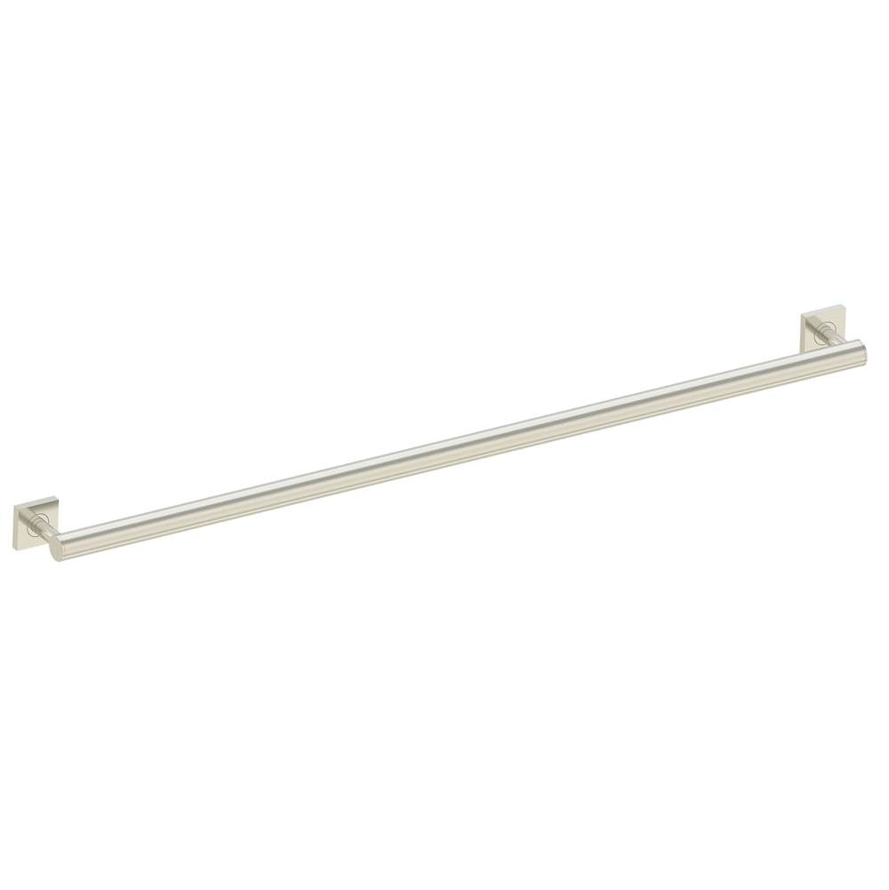 Kartners 9400 Series 18" Round Grab Bar with Square Rosettes 35mm