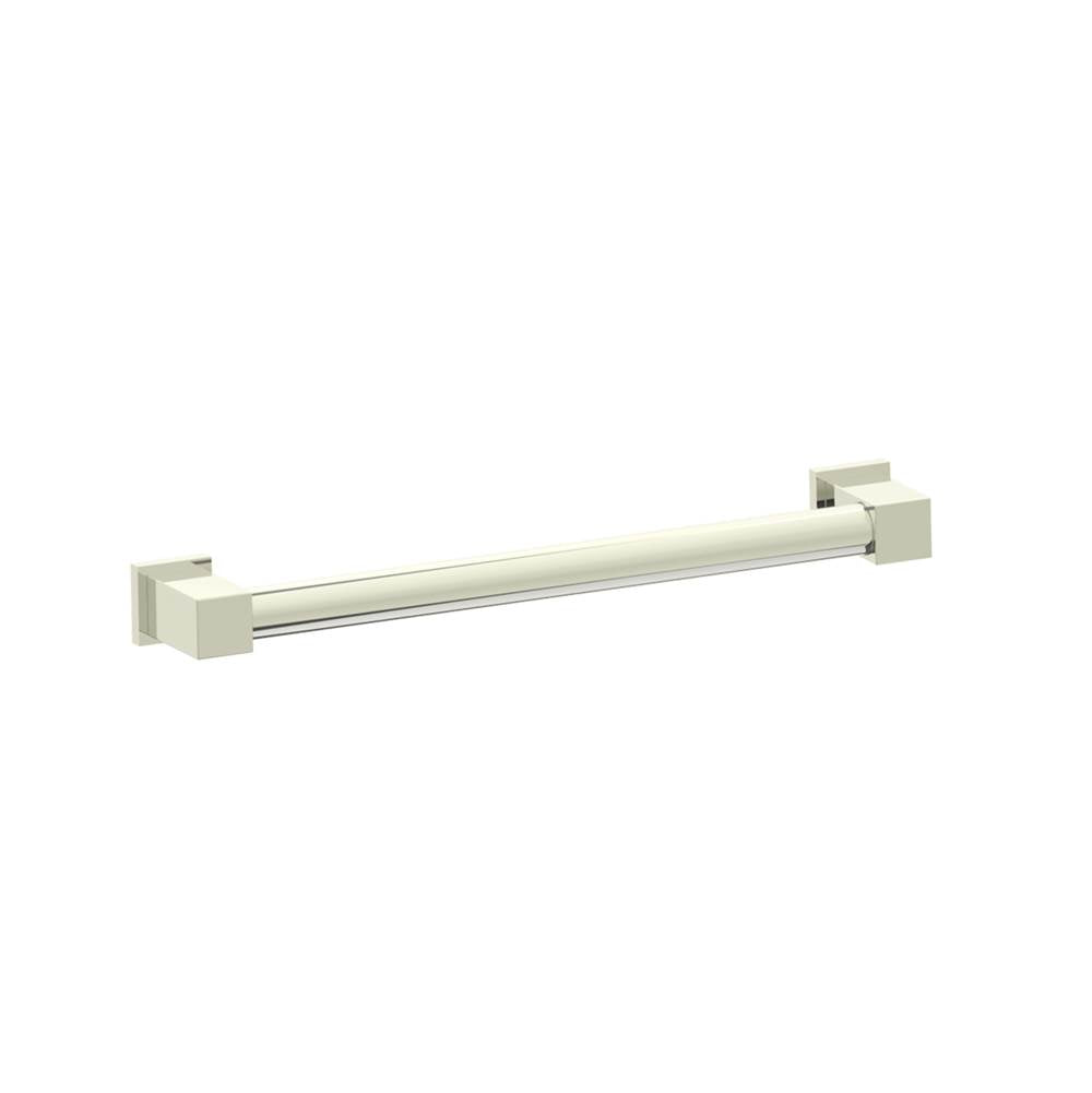Kartners 9800 Series 12" Round Grab Bar with Square Ends