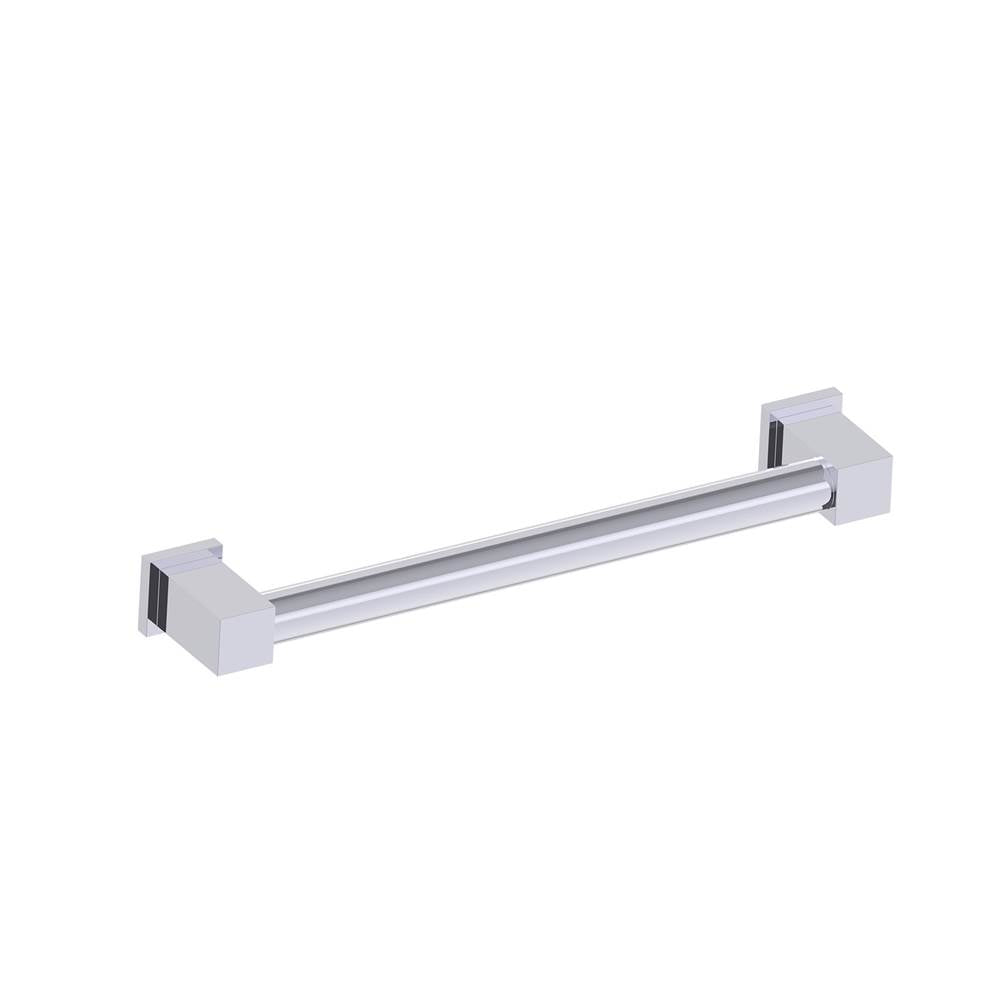 Kartners 9800 Series 12" Round Grab Bar with Square Ends