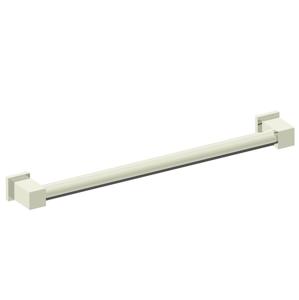 Kartners 9800 Series 12" Round Grab Bar with Square Ends