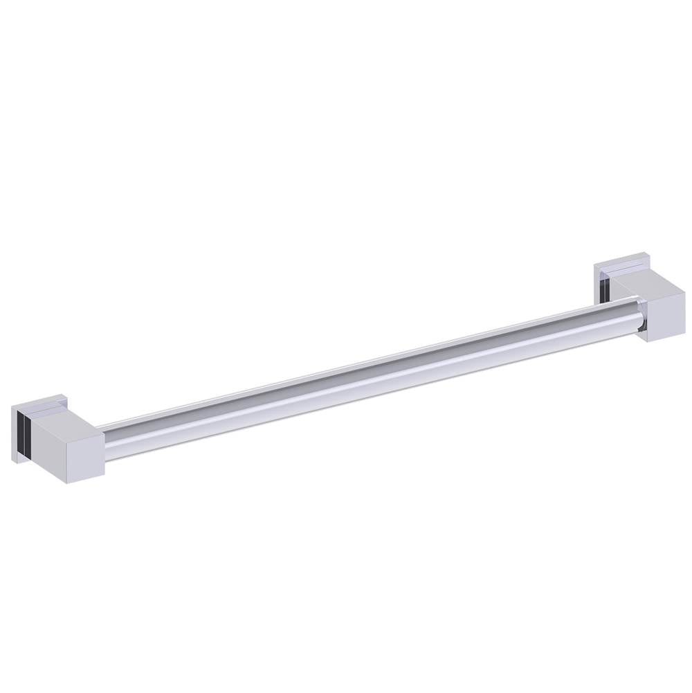 Kartners 9800 Series 12" Round Grab Bar with Square Ends