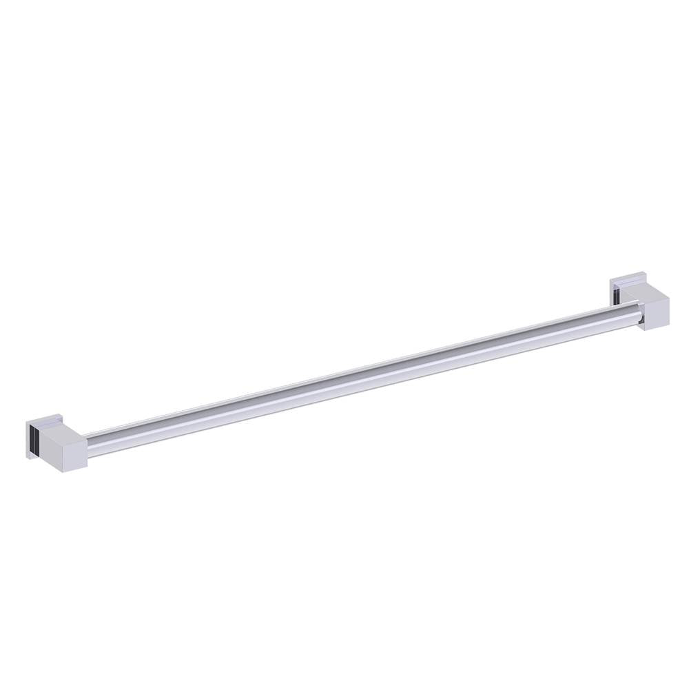 Kartners 9800 Series 12" Round Grab Bar with Square Ends