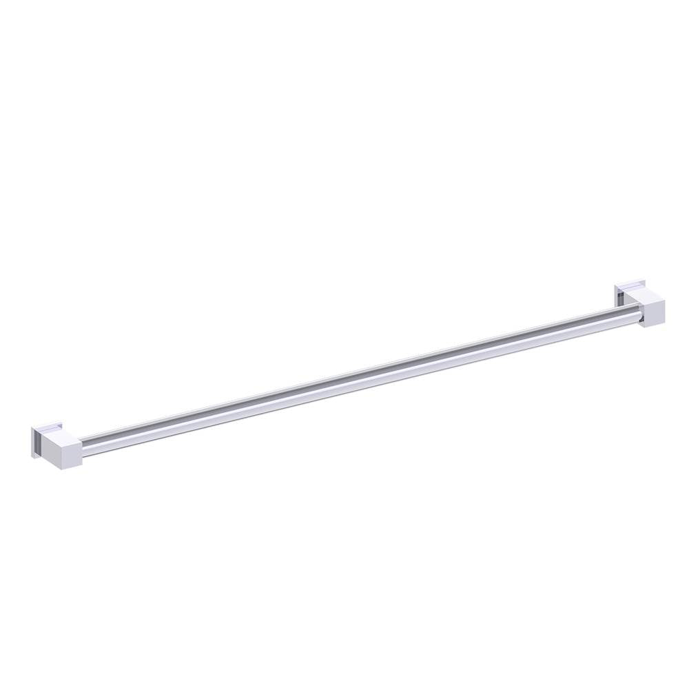 Kartners 9800 Series 12" Round Grab Bar with Square Ends