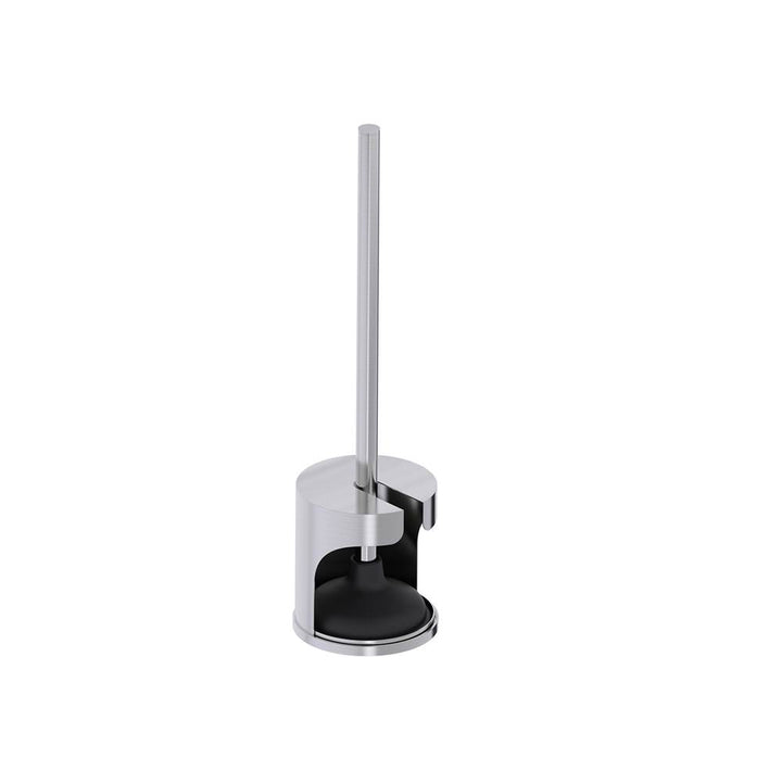 Kartners Free Standing Decorated Round Plunger Polished Chrome