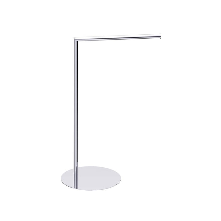 Kartners Free Standing Round Single Towel Rail