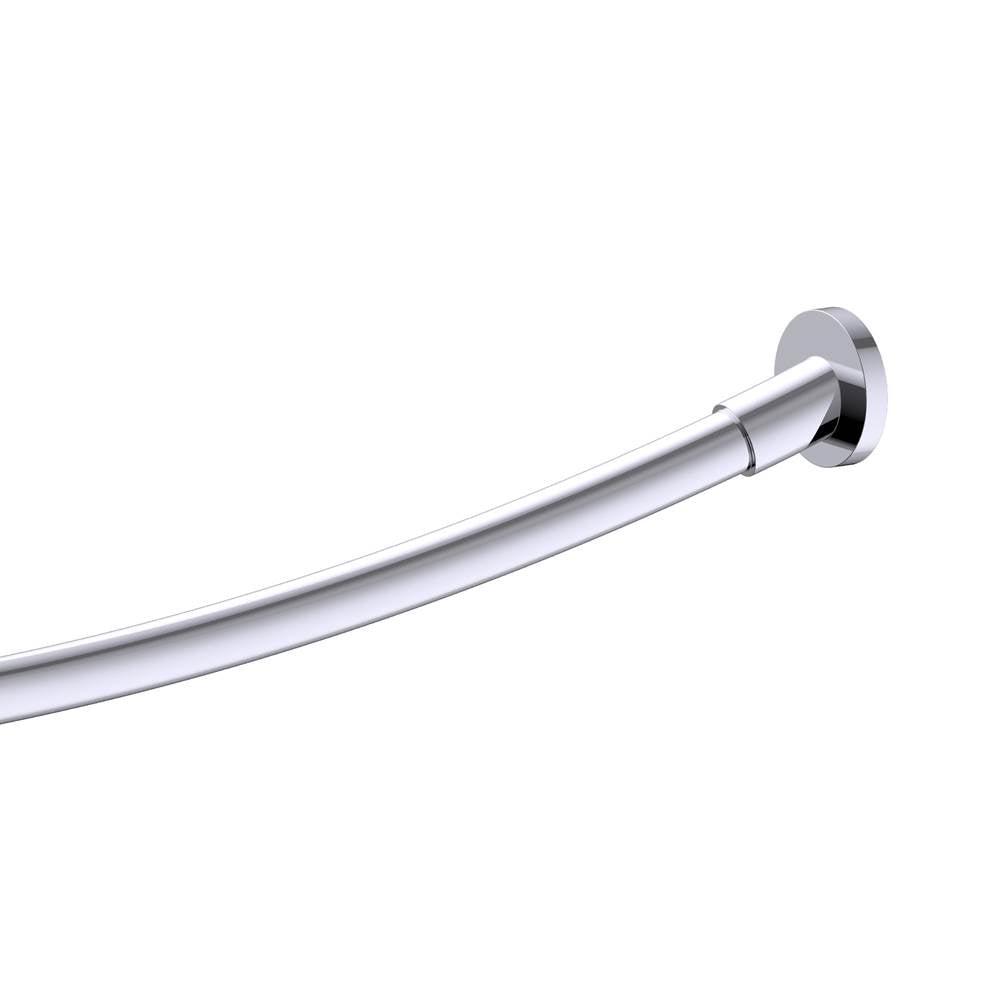 Kartners Oslo Kartners Round & Curved Shower Rod