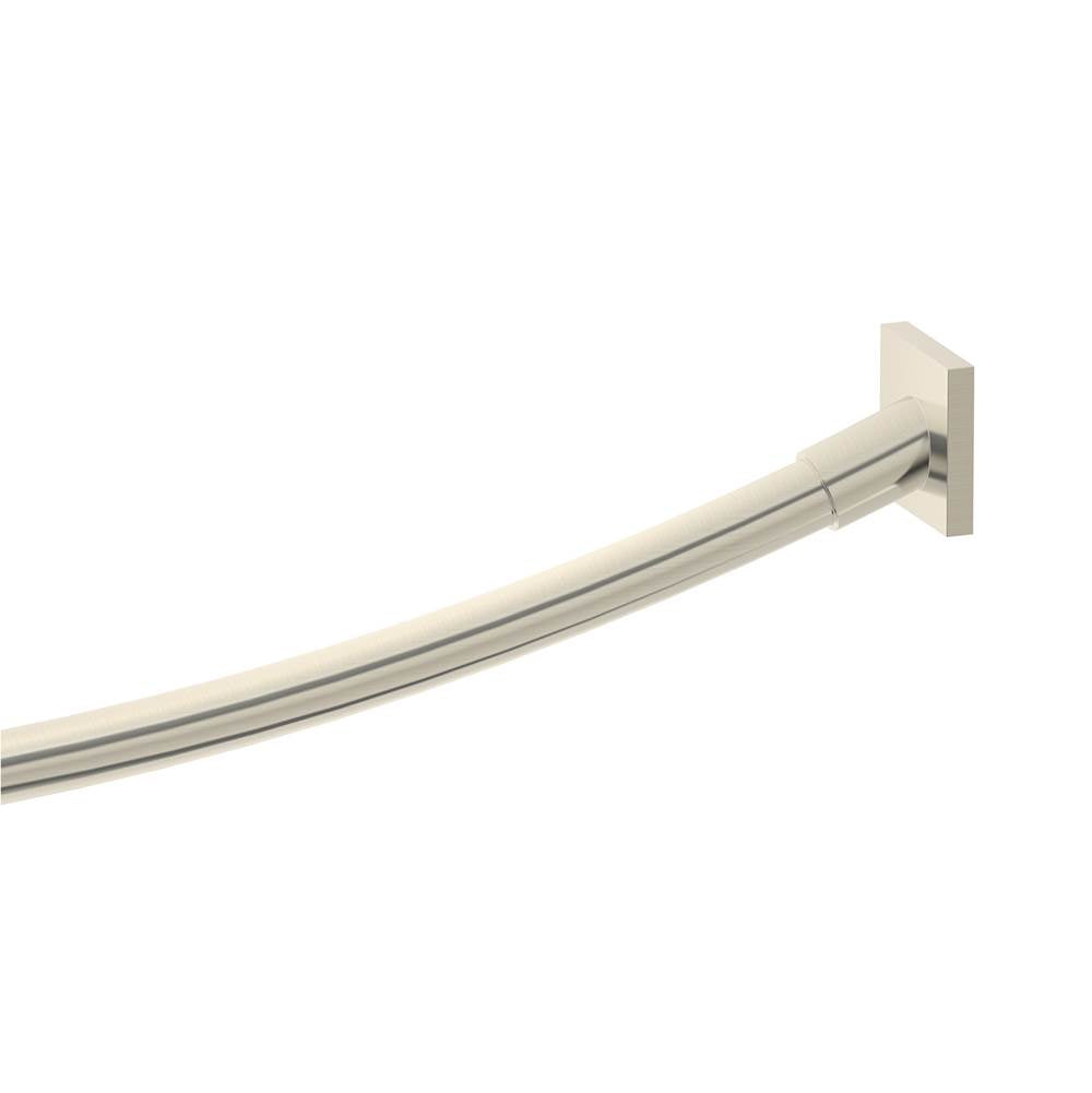 Kartners Madrid Kartners Square & Curved Shower Rod