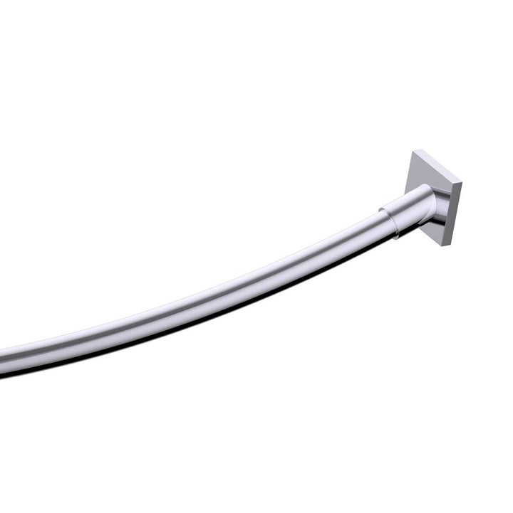 Kartners Madrid Square & Curved Shower Rod
