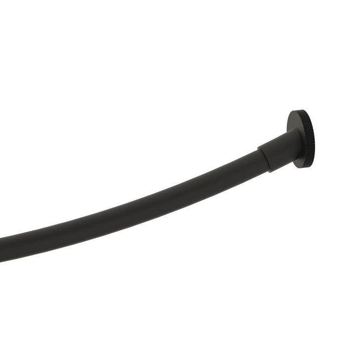 Kartners Circo Knurled Round & Curved Shower Rod