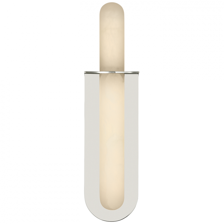 Visual Comfort Signature Fosse Oval Wall Light in Polished Nickel (view 2)