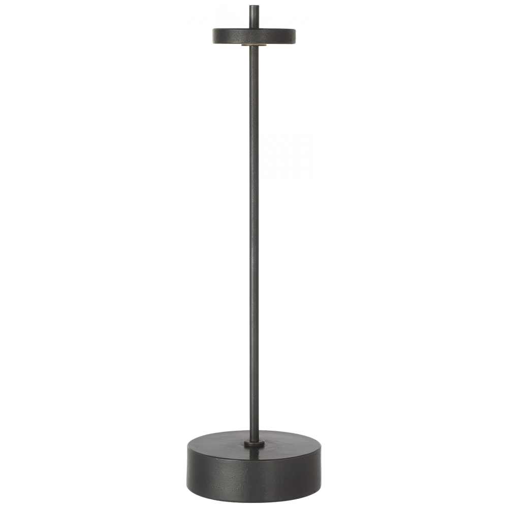 Visual Comfort Signature Sene Rechargeable Table Lamp in Museum Bronze