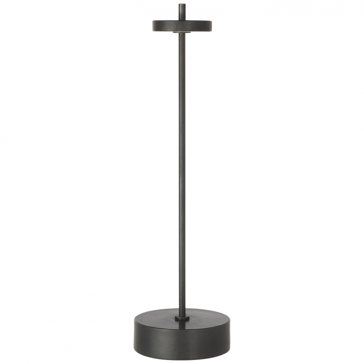 Visual Comfort Signature Sene Rechargeable Table Lamp in Museum Bronze