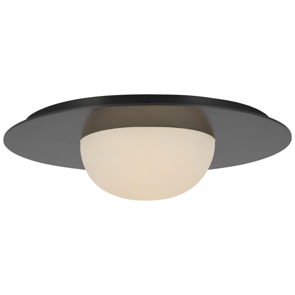 Visual Comfort Signature Fosse Ceiling Light in Bronze (view 3)