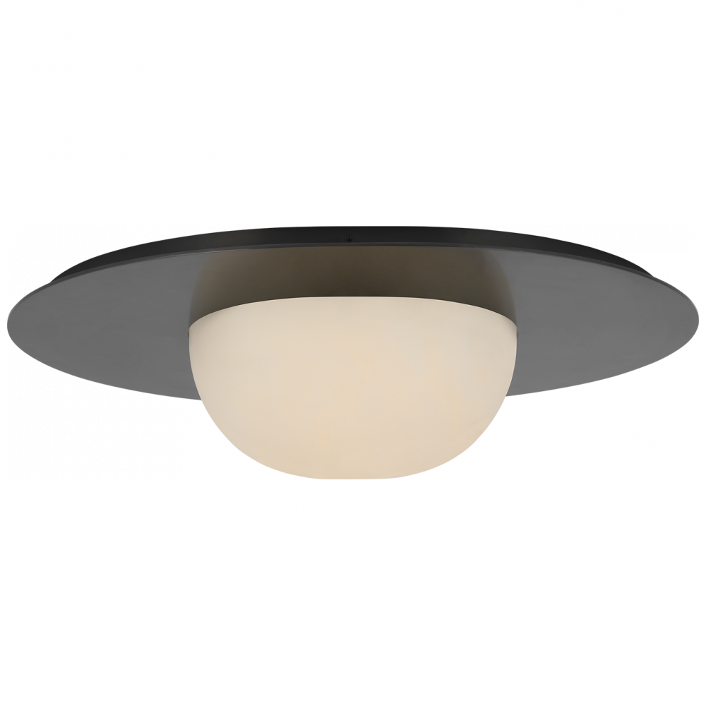 Visual Comfort Signature Fosse Ceiling Light in Bronze (view 4)