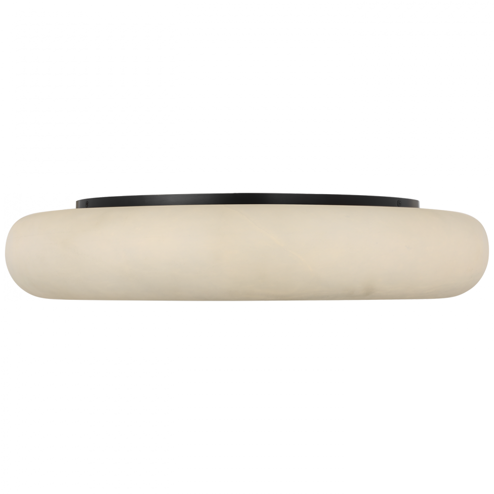 Visual Comfort Signature Formosa Ceiling Light in Alabaster and Bronze (view 2)