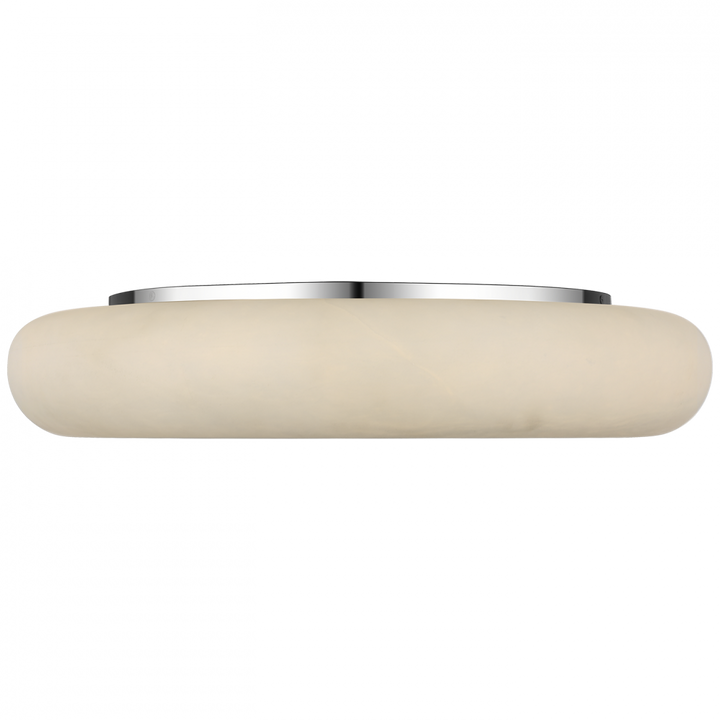 Visual Comfort Signature Formosa Ceiling Light in Alabaster and Polished Nickel (view 2)