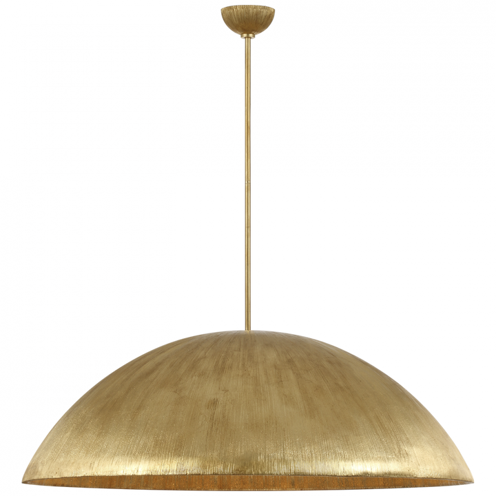 Visual Comfort Signature Utopia Sculpted Pendant in Gild (view 3)